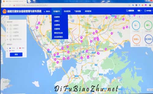 百度地圖標(biāo)注